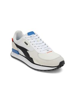 Puma - Future Rider Override Unisex Off White Sneakers