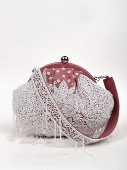 Odette - Silver Printed Sling and Cross bags Bags