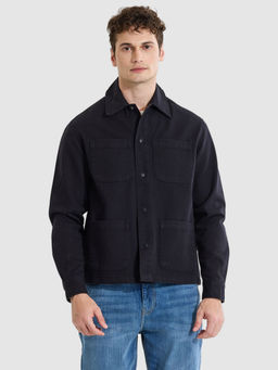 Snitch - Black Relaxed Fit Shacket