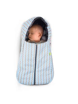 BAYBEE - Blue 3 in 1 Cotton Baby Printed Sleeping Bag