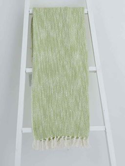THE BABY TRUNK - Green Pure Cotton Feeding Throw