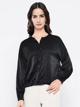 RAREISM - Zerra Primary Black Relaxed Regular Top