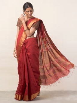 Fabindia - Cotton Silk Maheshwari Sari