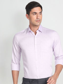 Arrow - Floral Print Cotton Shirt