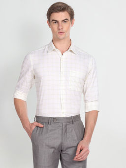 Arrow - Outline Check Cotton Dobby Shirt