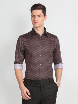 Arrow - Motif Print Cotton Shirt