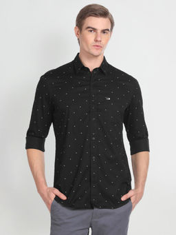Arrow - Brand Print Twill Casual Shirt