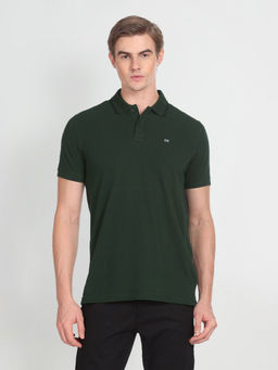 Arrow Sports - Tipped Collar Cotton Polo T-shirt