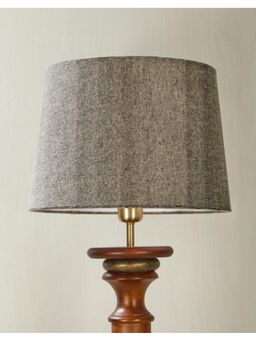 Fabindia - Grey Fabric Drum Lampshade