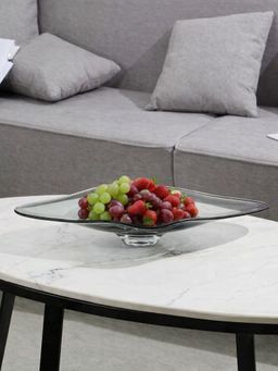 Smokey Cocktail - Luxury Crystal Centre Table Showpiece-Grey