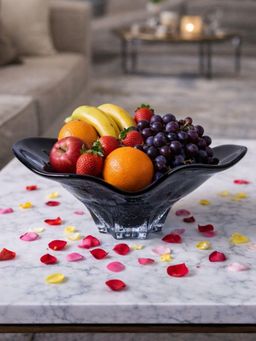 Smokey Cocktail - Luxury Crystal Table Centrepiece-Black