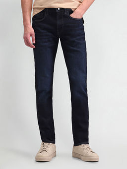 Arrow Newyork - Men Blue Solid Jeans