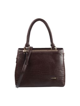 Metro - Women Brown Leather Satchel Bag