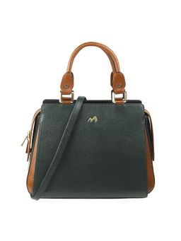 Metro - Women Green Synthetic Satchel Bag