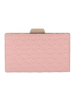 Mochi - Women Pink Synthetic Clutch