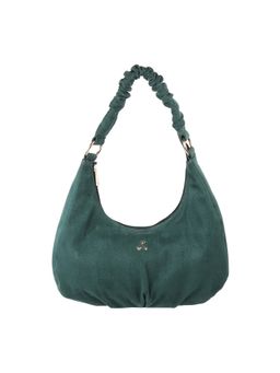 Mochi - Women Green Synthetic Handbag