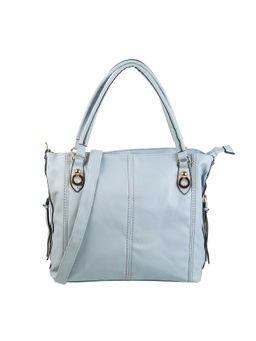 Walkway - Women Blue Synthetic Satchel Bag
