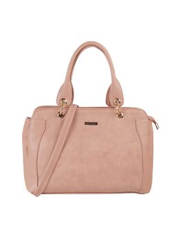 Metro - Women Peach Synthetic Satchel Bag