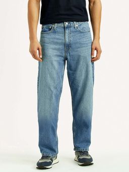 Levi's - Men Light-Blue Loose Fit Mid Rise Jeans
