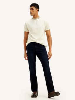 Levi's - Men Navy Blue Slim Fit Mid Rise Jeans