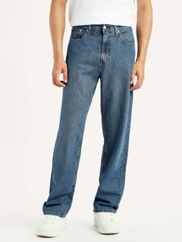 Levi's - Men Blue Solid Loose Fit Mid Rise Jeans
