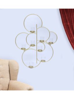 Vedas - W-Modern Round Candle Wall Decor