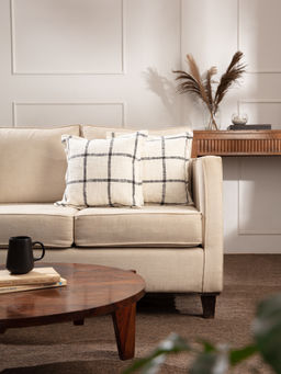 Twig & Twine - Neoteric Pack of 2 White Cushion Covers