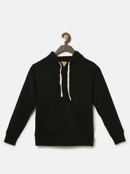 Instafab - Kids Solid Hooded Sweatshirt
