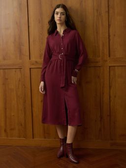U.S. POLO ASSN. - Solid Shirt Dress