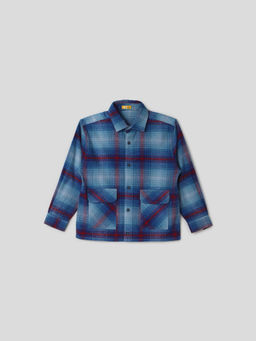 Somersault - Sapphire Blue Check Shirt