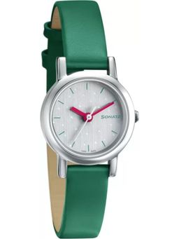 Sonata - Round Dial Analog Watch for Women_NP8976SL13
