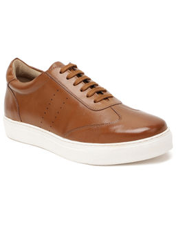 Rare Rabbit - Rabat1 Tan Lace-Up Sneakers