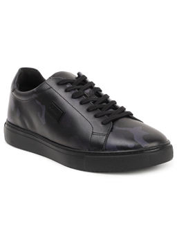 Rare Rabbit - Rio Black Lace-Up Sneakers