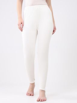 Monte Carlo - White Women's Regular Fit Thermal Lower