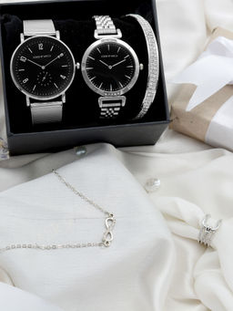 Joker and Witch - Joker & Witch Blossom Watch & Jewelry Gift Set For Women (Pack of 5)