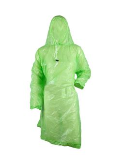 Premsons - Reusable Raincoat Poncho with Hood for Women and Men Green