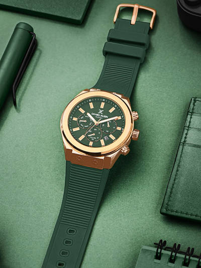 Exclusive Gents Green Watch DK.1.13321-6