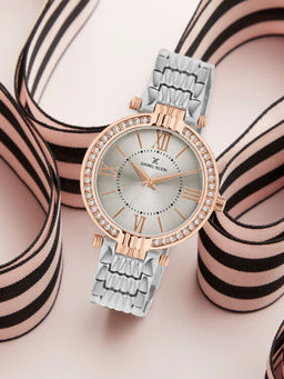 Daniel Klein - Premium Women Silver Round Dial Analog Watch - DK11138-8 (M)