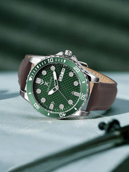 Daniel Klein - Premium Men Green Round Dial Analog Watch - DK.1.14096-2 (M)