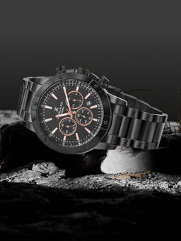 Daniel Klein Exclusive - Metal Men's Black Dial Analogue Watch - Dk.1.14095-2