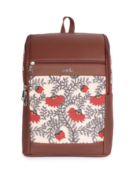 Zouk - Amalia Unisex Vegan Leather Laptop Backpack - Nawabi Couture (L)