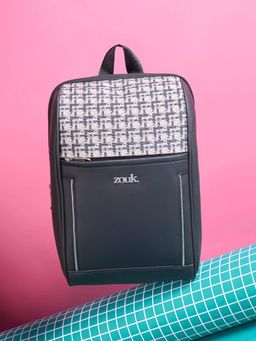 Zouk - Women Olina Stylish Handcrafted Backpack - Carter Checks (M)