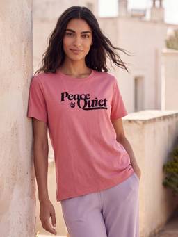 max - Women Pink Printed T-Shirt