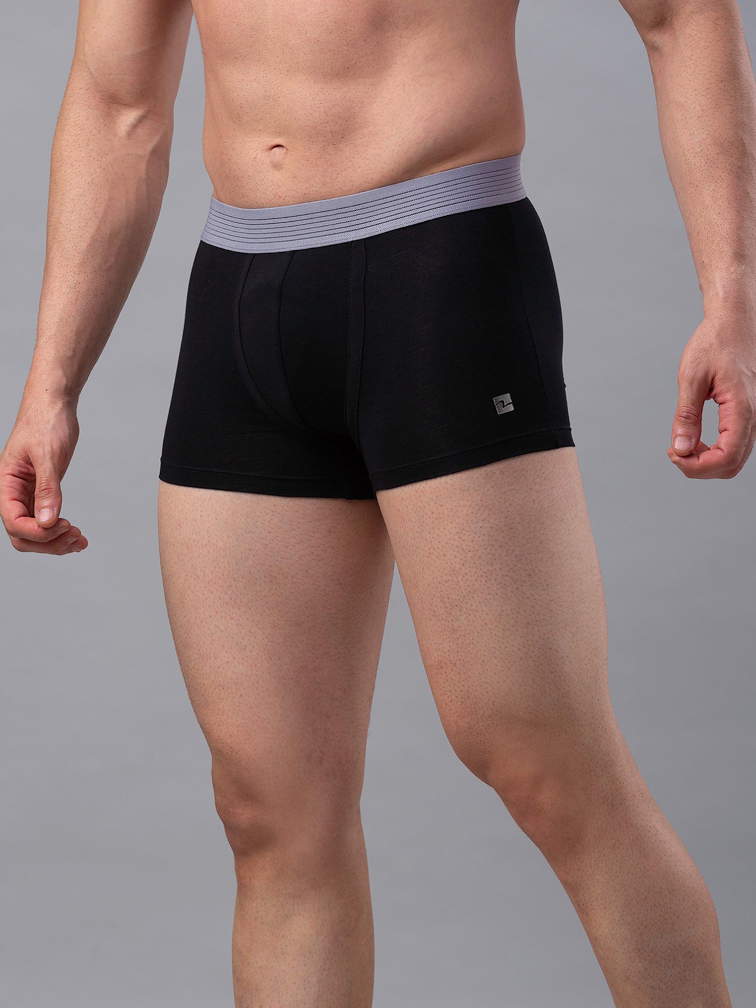 Buy Underjeans by Spykar Men Black-grey 