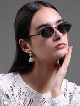 Kazo - Women Black Glamour Gaze Sunglasses (Dt1208Gryblk) (39)