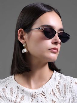 Kazo - Women Blue Vertex Vogue Sunglasses (Dt1210Blbkc) (39)