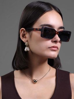 Kazo - Women Blue Grand Gaze Sunglasses (Dt1213Blkbrn) (39)