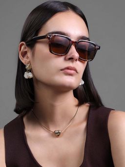 Kazo - Women Brown Luna Luxe Sunglasses (Dt1216Brmlc) (39)
