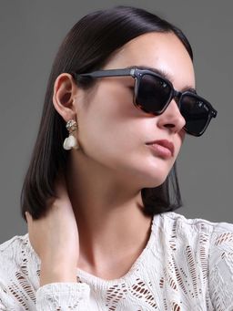 Kazo - Women Black Luna Luxe Sunglasses (Dt1216Purblk) (39)