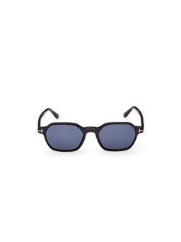 Tom Ford Eyewear - Men Blue Acetate Full Rim Sunglasses (Ft1301 51 01V) (51)